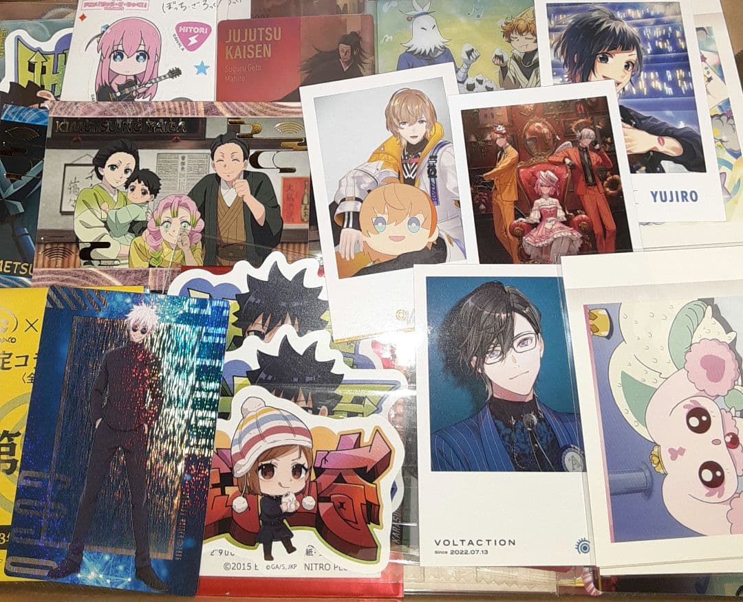 アニメグッズ シール・アニメカード 大量 まとめ売り 1500点