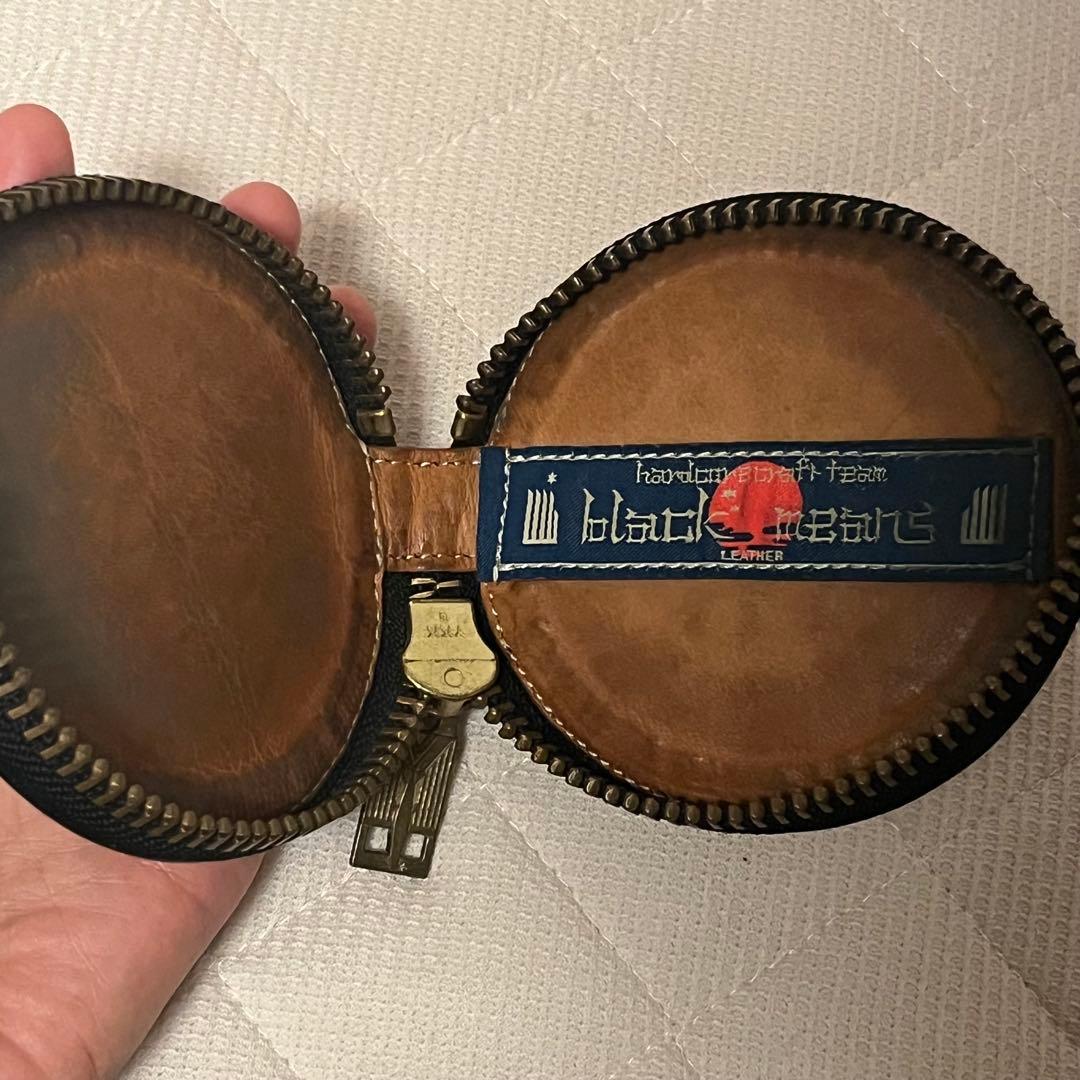 blackmeans ケース　サークルポーチ　定番カラー