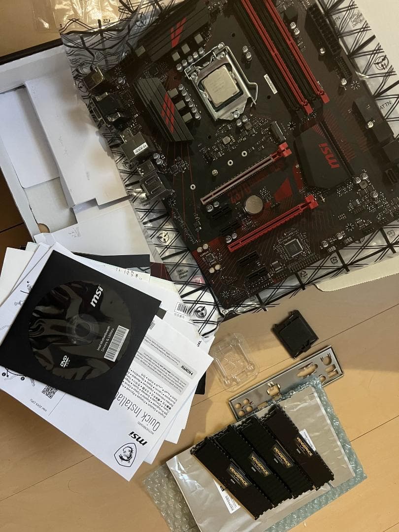 H100i v2、Z370、メモリ48GB、Core-i7 8700K　セット