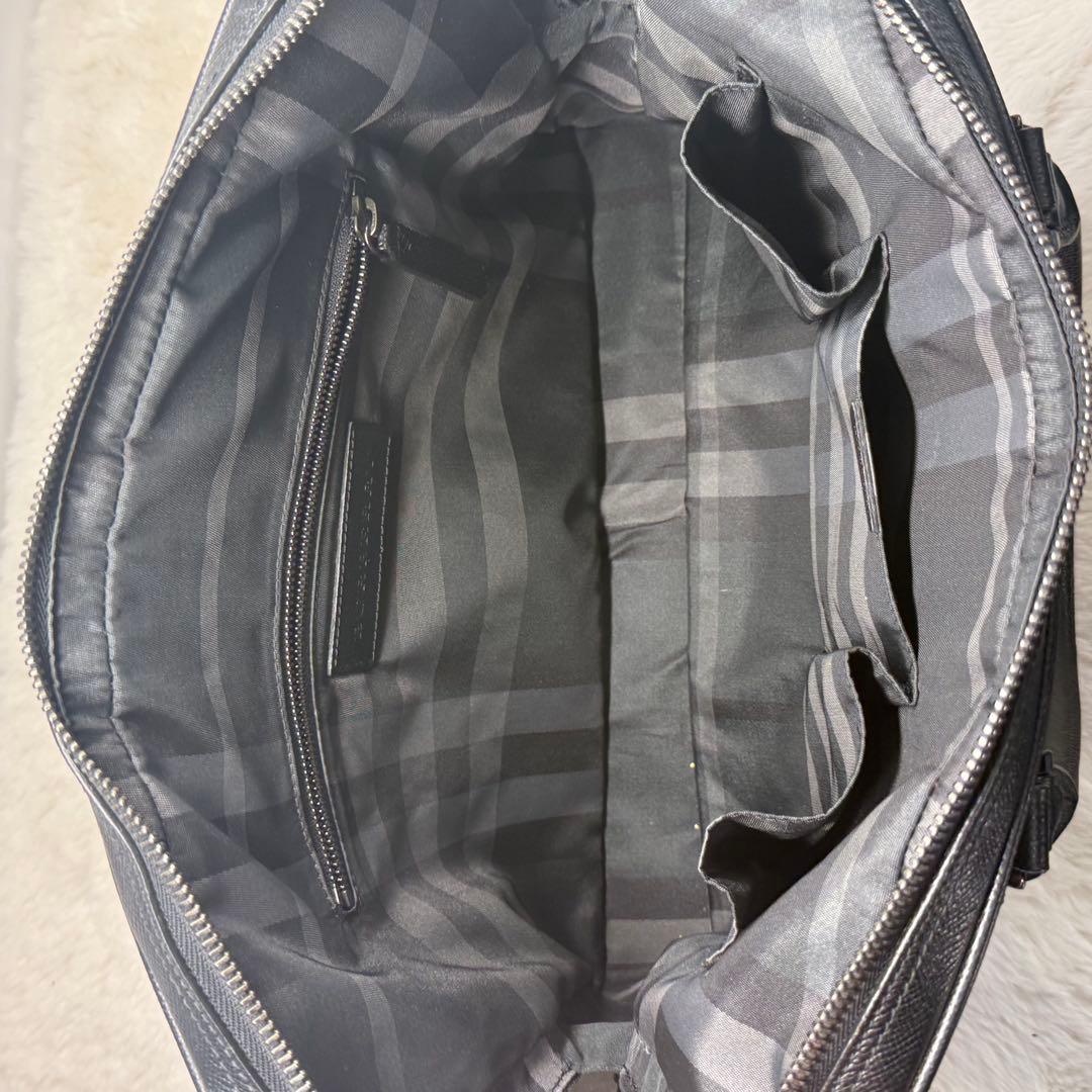 ✨️高級✨️A4 BURBERRY ビジネスバッグ 2way サフィアーノ レザー
