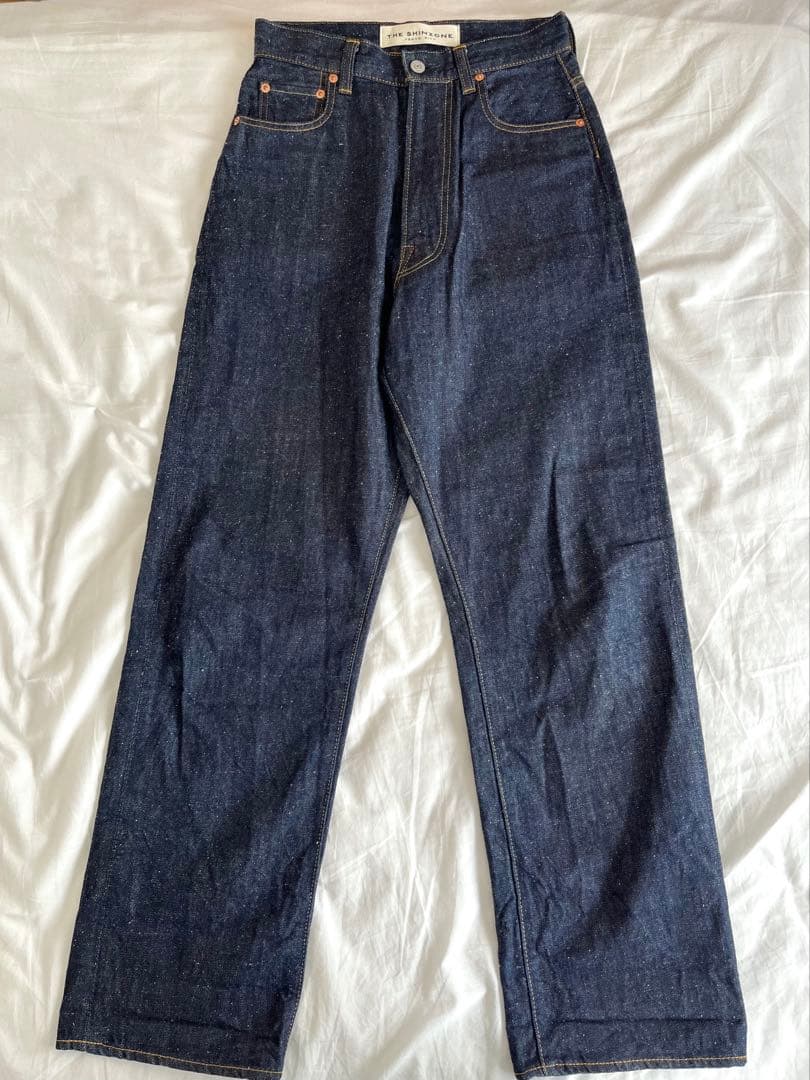 THE SHINZONE ザシンゾーン ハイウエストデニム ネップ　36
