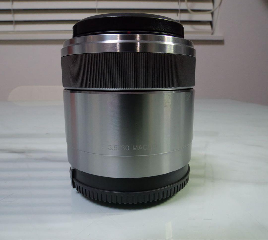 【美品】Sony E30mm F3.5 Macro レンズ