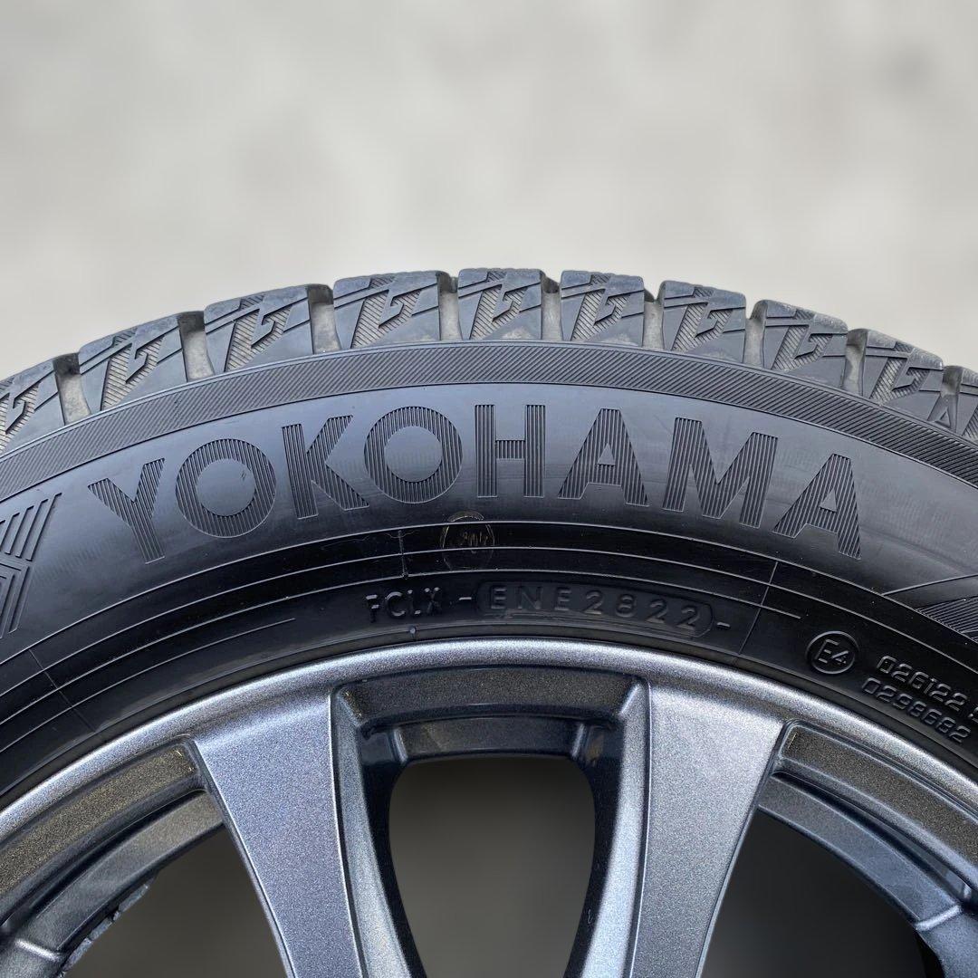 中古バリ溝ヨコハマスタッドレスセット185/65R15現行フリード 送料無料