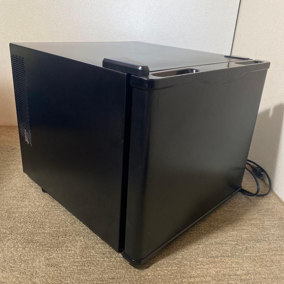 17リットル型 小型冷蔵庫 Peltism Classic black 左開き