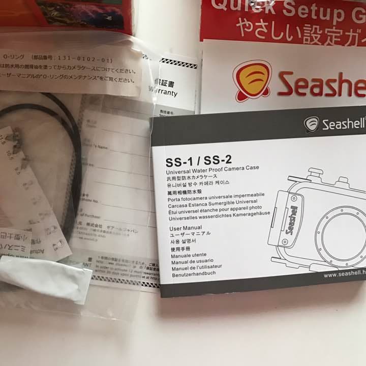 ETSUMI  SEASHELL SS-1汎用デジカメハウジング