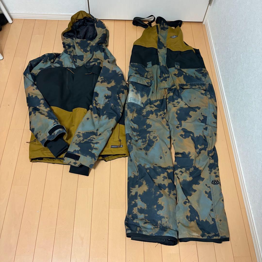 686 GEO INSULATED JACKET 上下セット　Sサイズ