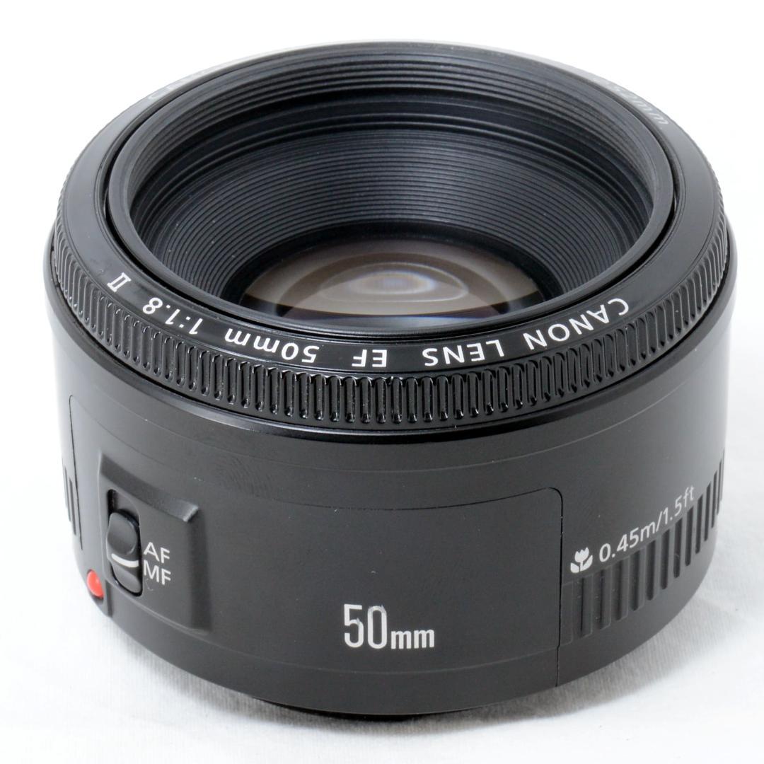 ⭐️美品⭐️Canon EF 50mm F1.8Ⅱ& EF-EOS Mアダプター
