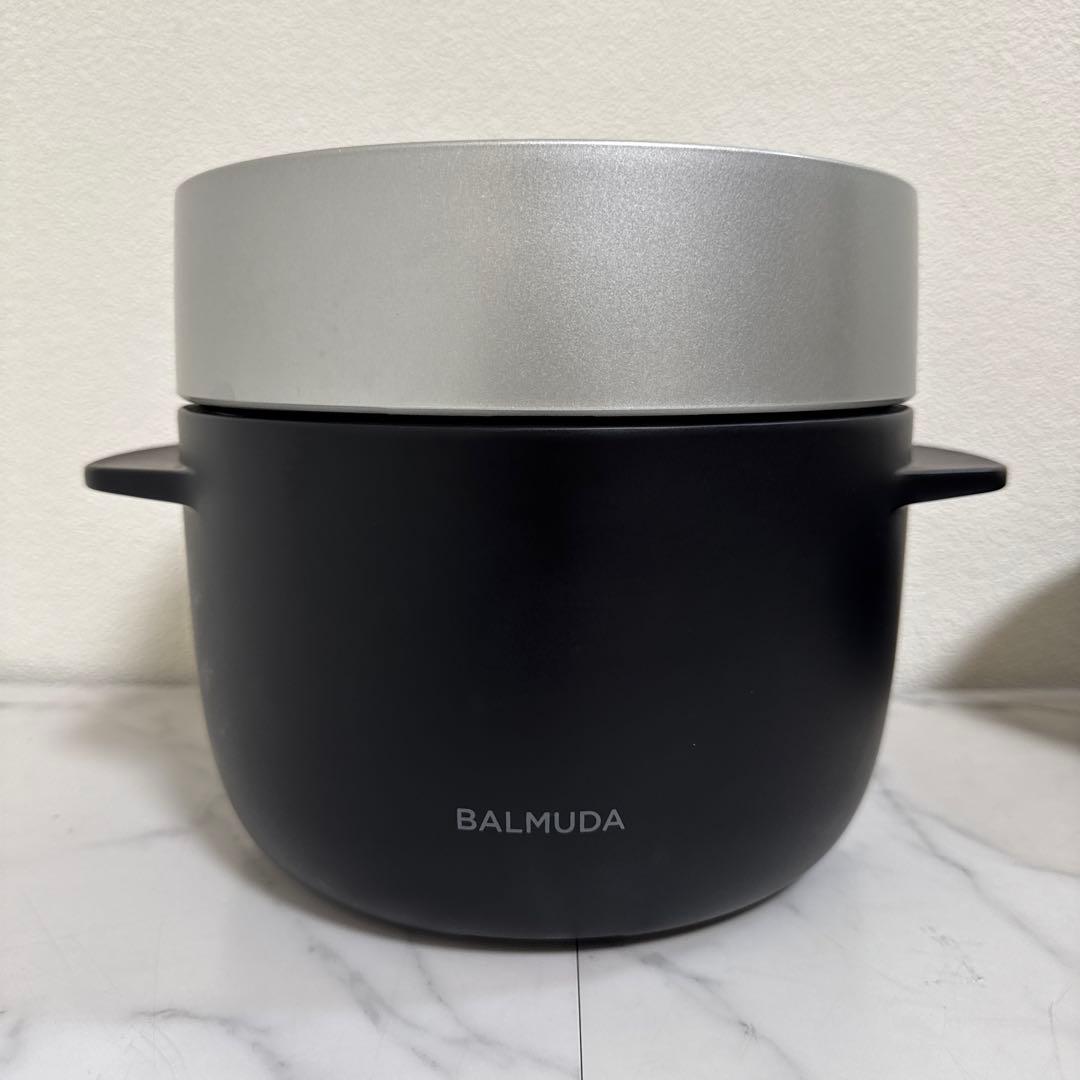 送料込 BALMUDA ザ ゴハン 3合炊き電気炊飯器 The Gohan