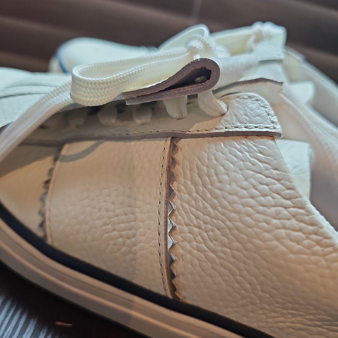 G/FORE ジーフォー ホワイトレザー フリンジスニーカー 23.5