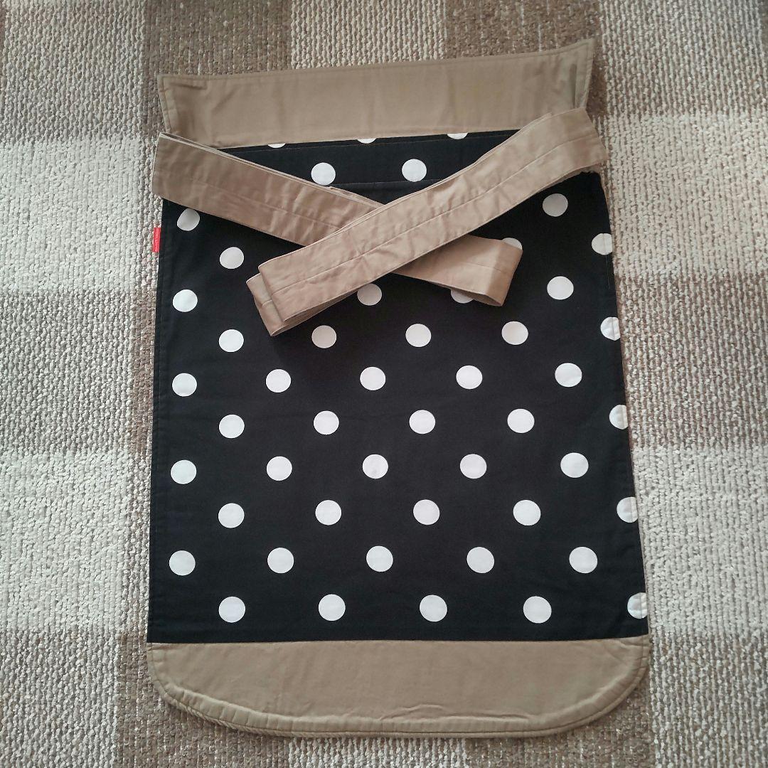 ☆おんぶもっこ　水玉もっこ moocco 水玉模様 ベージュ　おんぶ紐 ドット柄