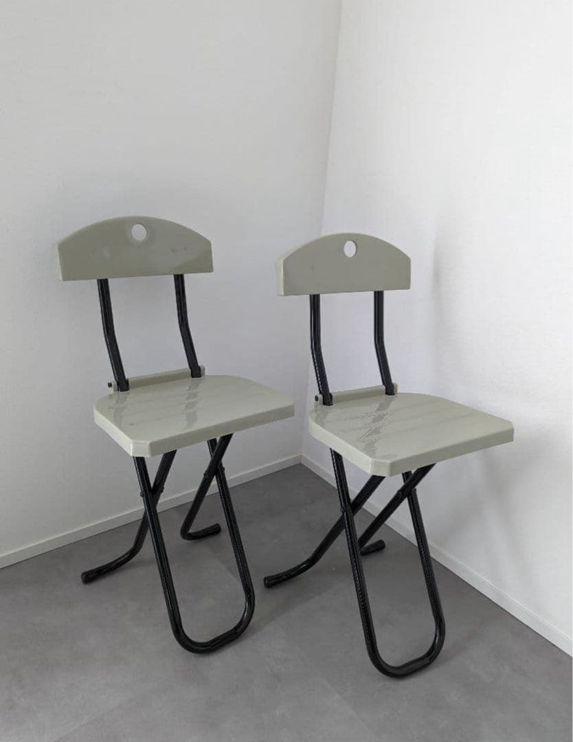 2脚セット 90's ポストモダン フォールディングチェア ヴィンテージ