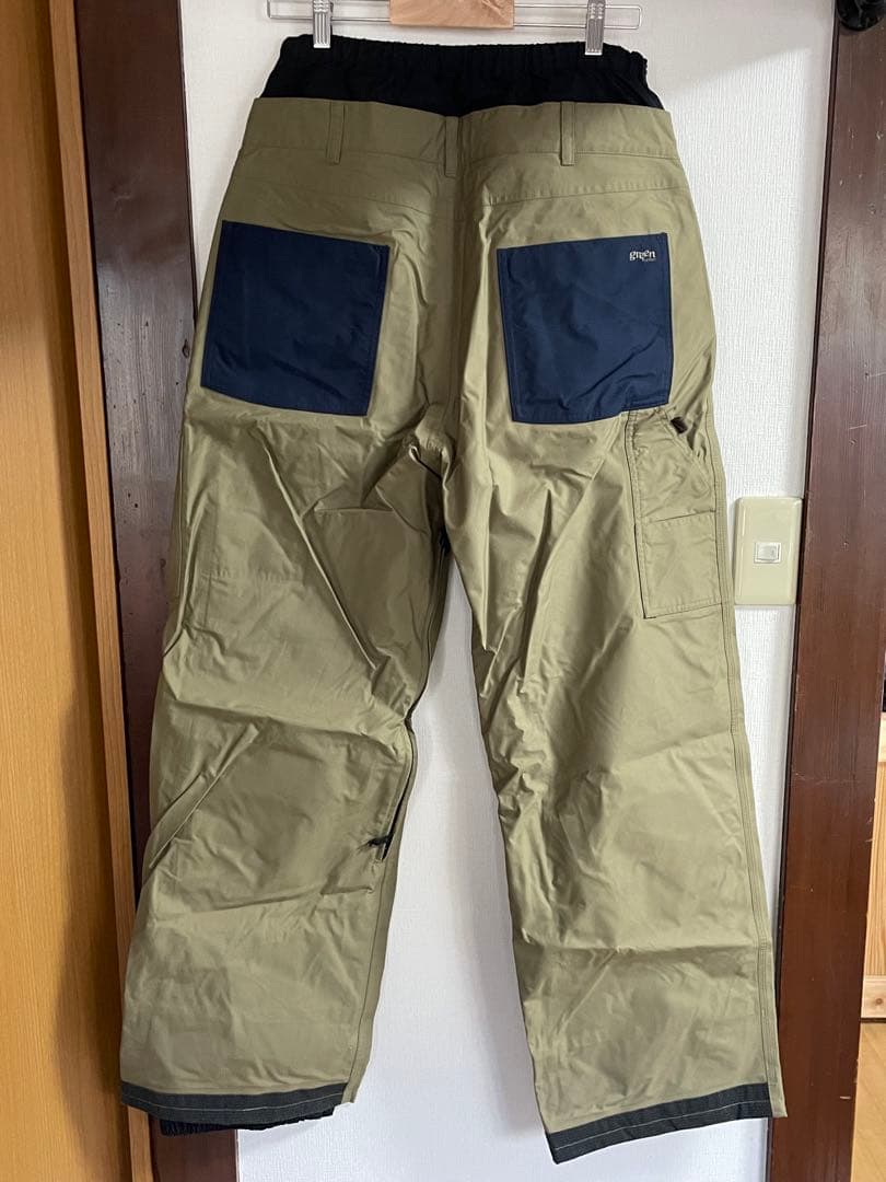 greenclothing ペインターパンツL 23-24カーキ