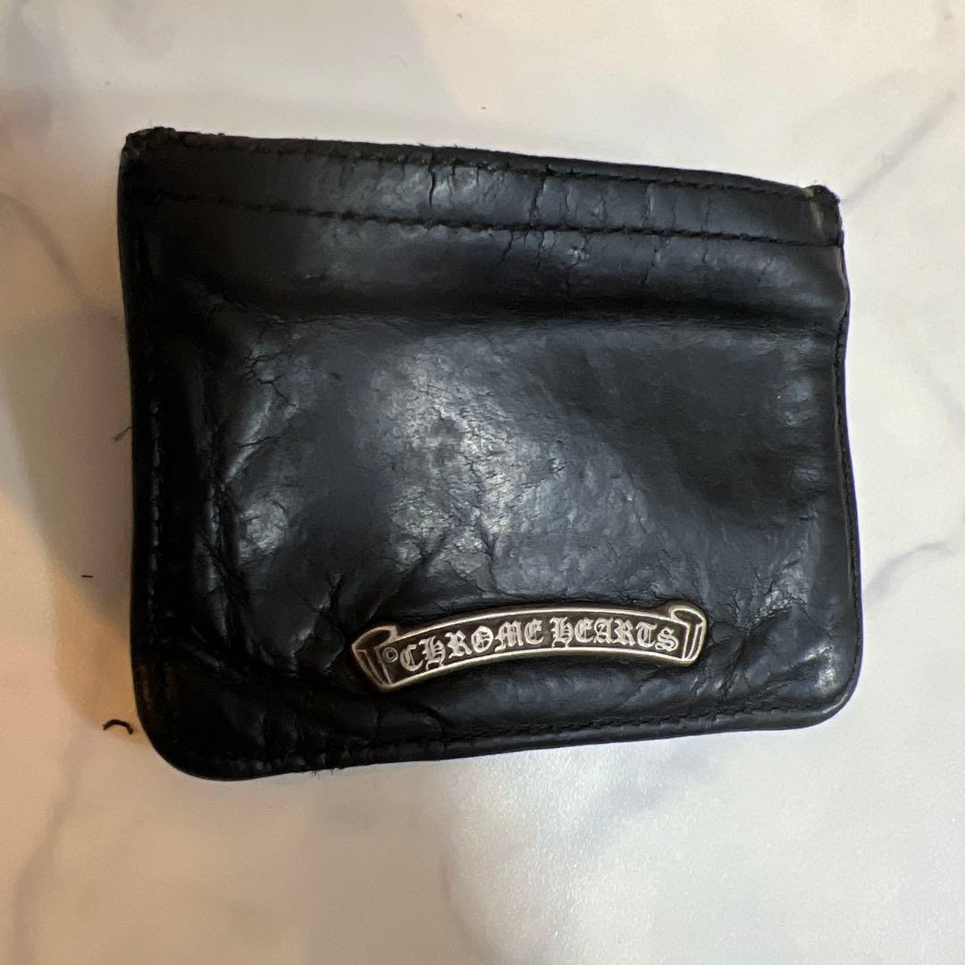 Chrome Hearts ブラックレザーケース　ジャンク