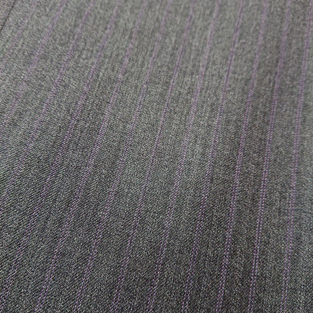 23区 バハリエ ヨーロッパ生地 パンツスーツ ストライプ 大きいサイズ 40