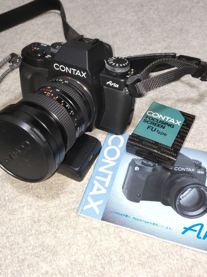 s*8様 CONTAX Aria 一眼レフカメラ TAMRACバッグ付き