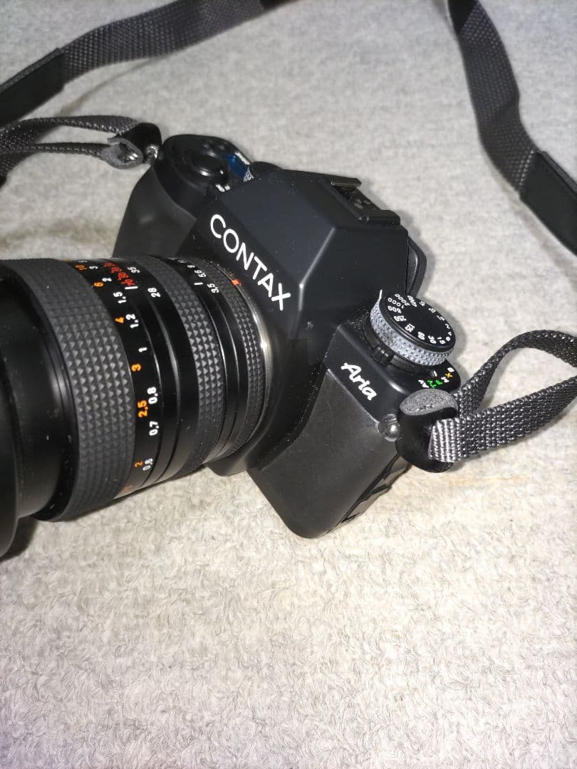 s*8様 CONTAX Aria 一眼レフカメラ TAMRACバッグ付き