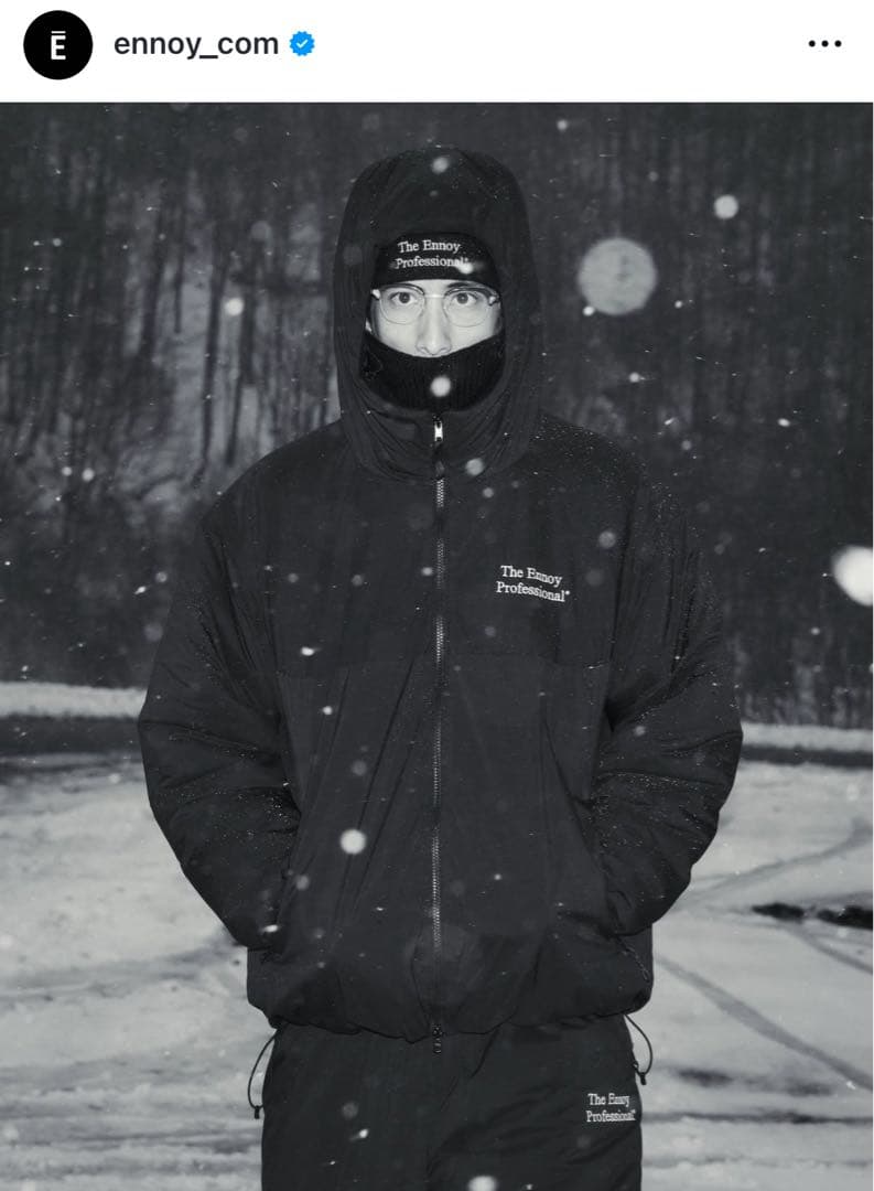 ennoy スタイリスト私物 PADDED NYLON パンツのみ S サイズ