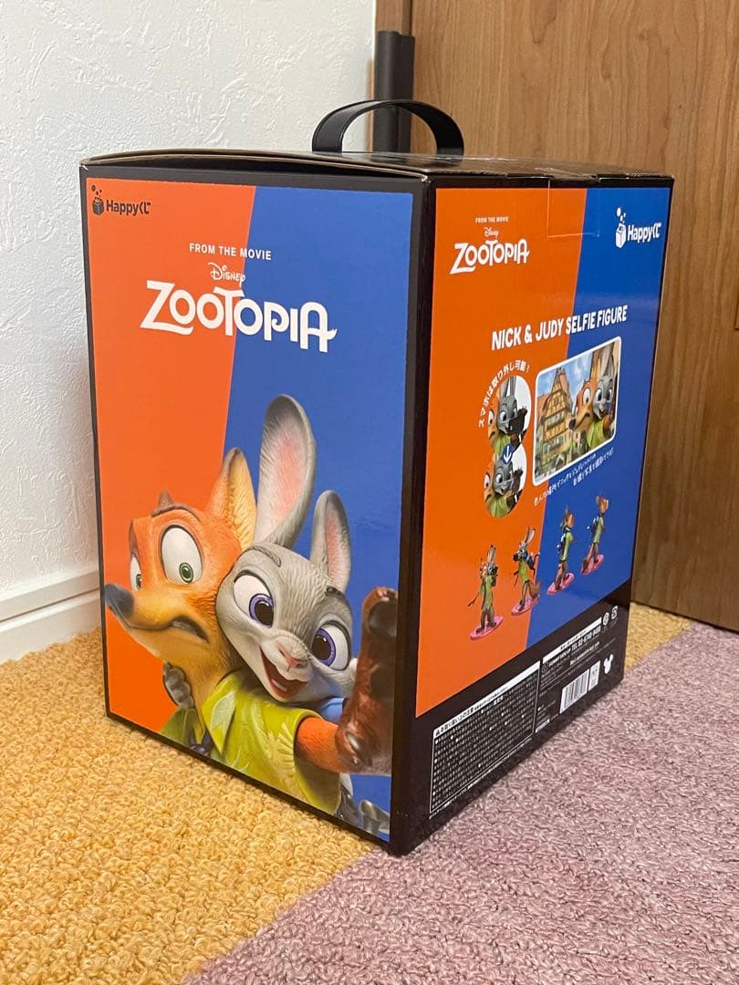 ド*ム様 【新品】ズートピア Happyくじ A賞 ニック＆ジュディ フィギュア