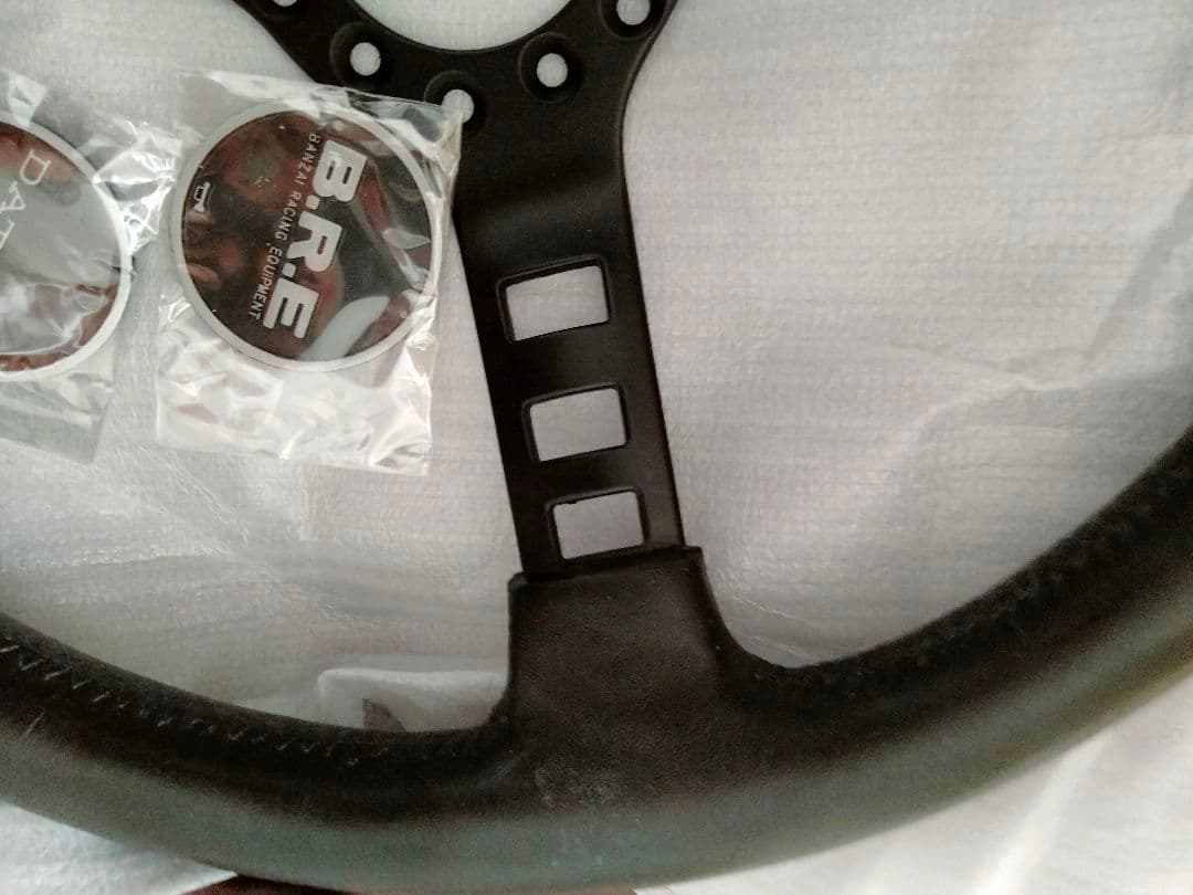 B.R.E バンザイレーシング！DUTSUNタイプコンペステアリング33パイ☆