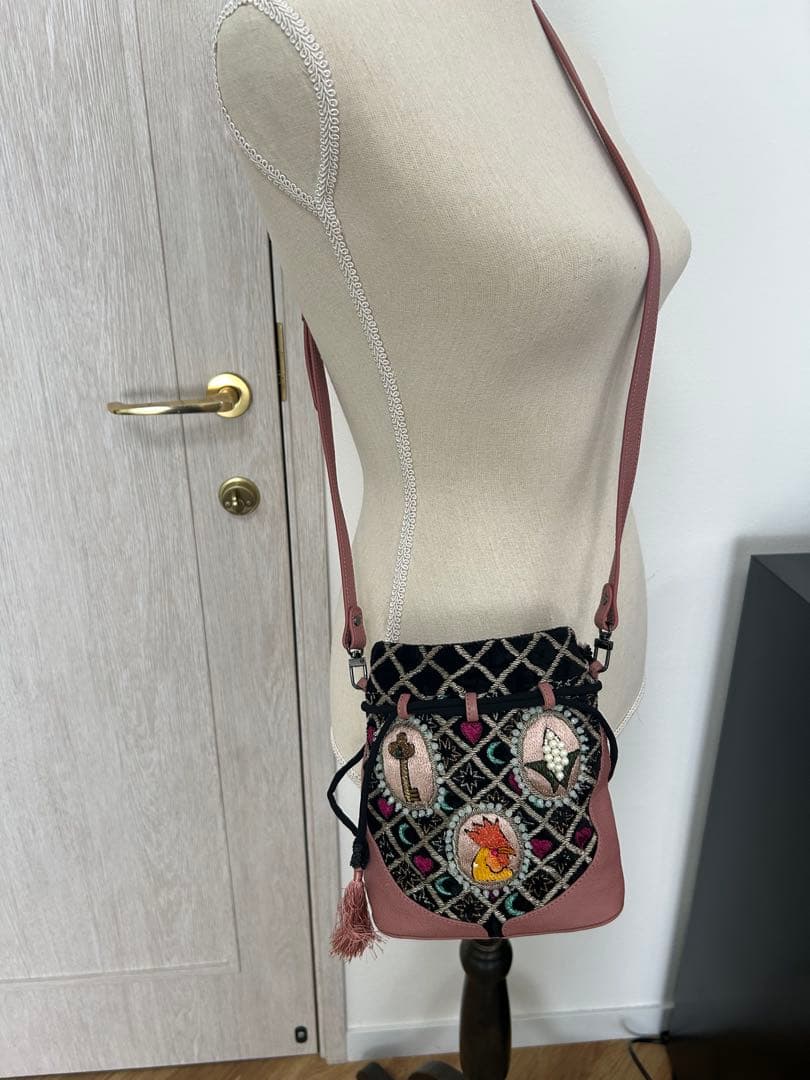 ⭐︎JAMIN PUECH⭐︎ビーズ2way巾着バッグ