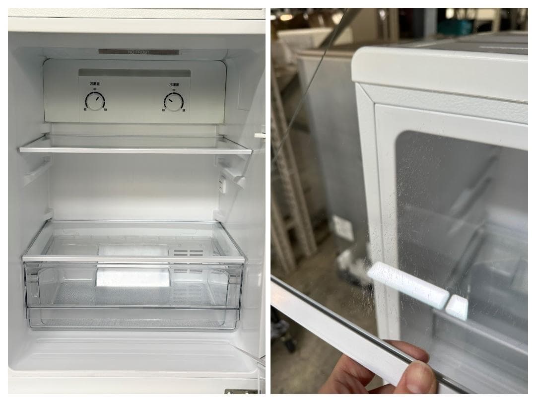 Haier/ハイアール 2ドア冷蔵庫 148L JR-NF148B 2021年製