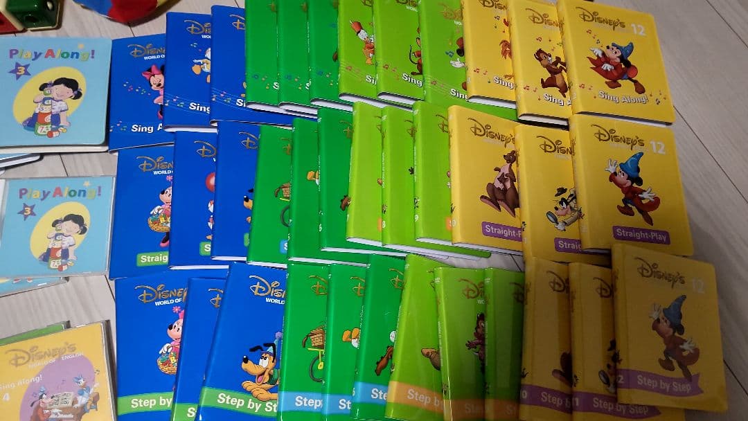 DWE DVD CD ブック おもちゃ セット