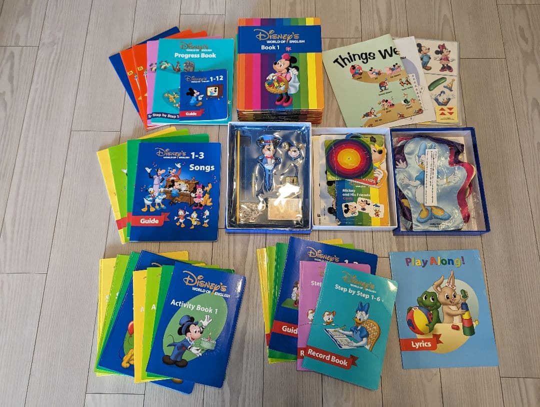 DWE DVD CD ブック おもちゃ セット