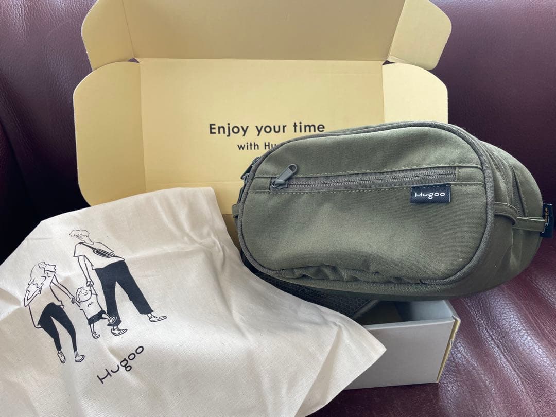 Hugoo ハグー　オリーブグリーン ヒップシート