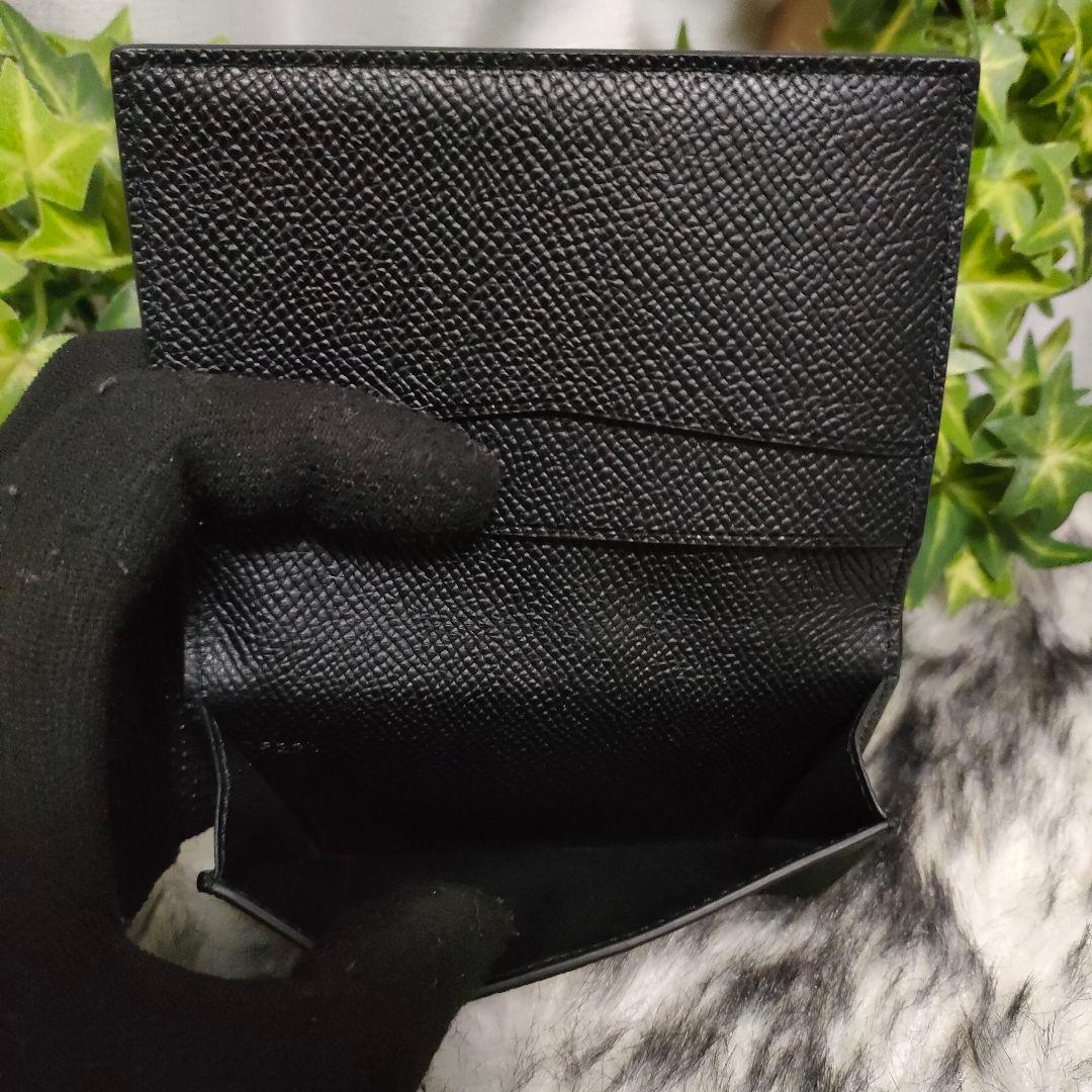 ダンヒル 名刺入れ ブラック レザー dunhill カドカン カードケース黒革