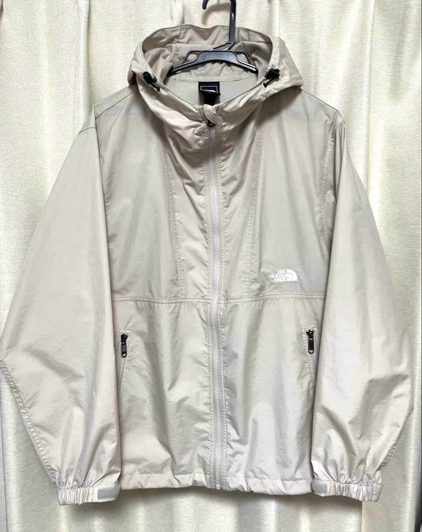 【美品♪】ノースフェイス　コンパクトジャケット　S フォッシルアイボリー