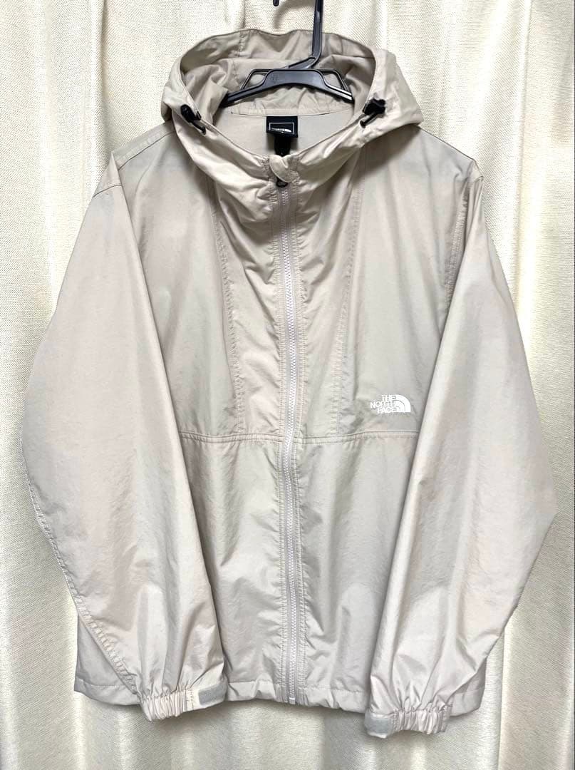 【美品♪】ノースフェイス　コンパクトジャケット　S フォッシルアイボリー