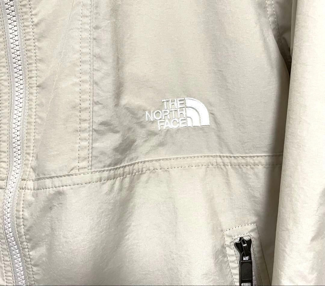 【美品♪】ノースフェイス　コンパクトジャケット　S フォッシルアイボリー