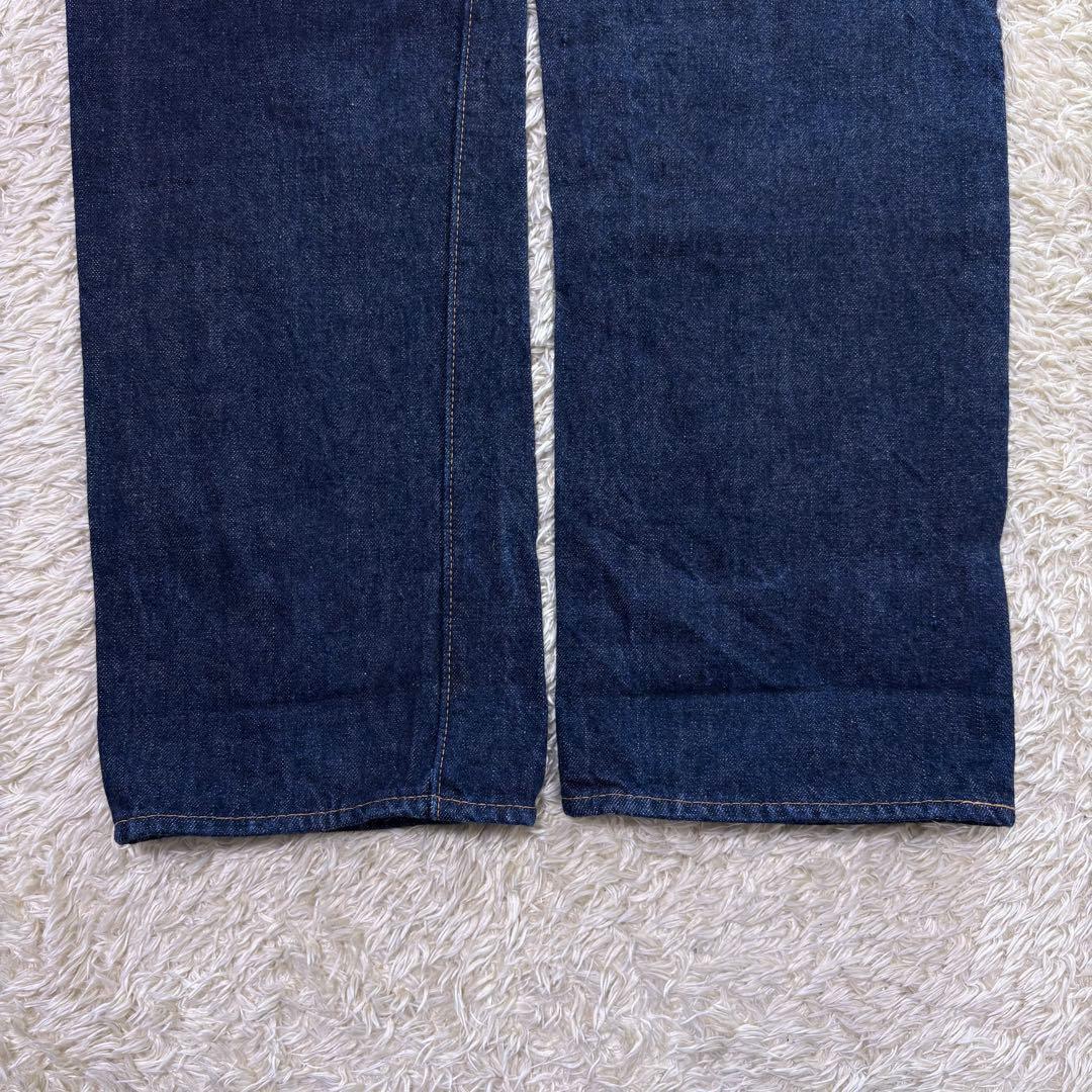 オアスロウ105★インディゴ　L◎5ポケットストレートデニム★