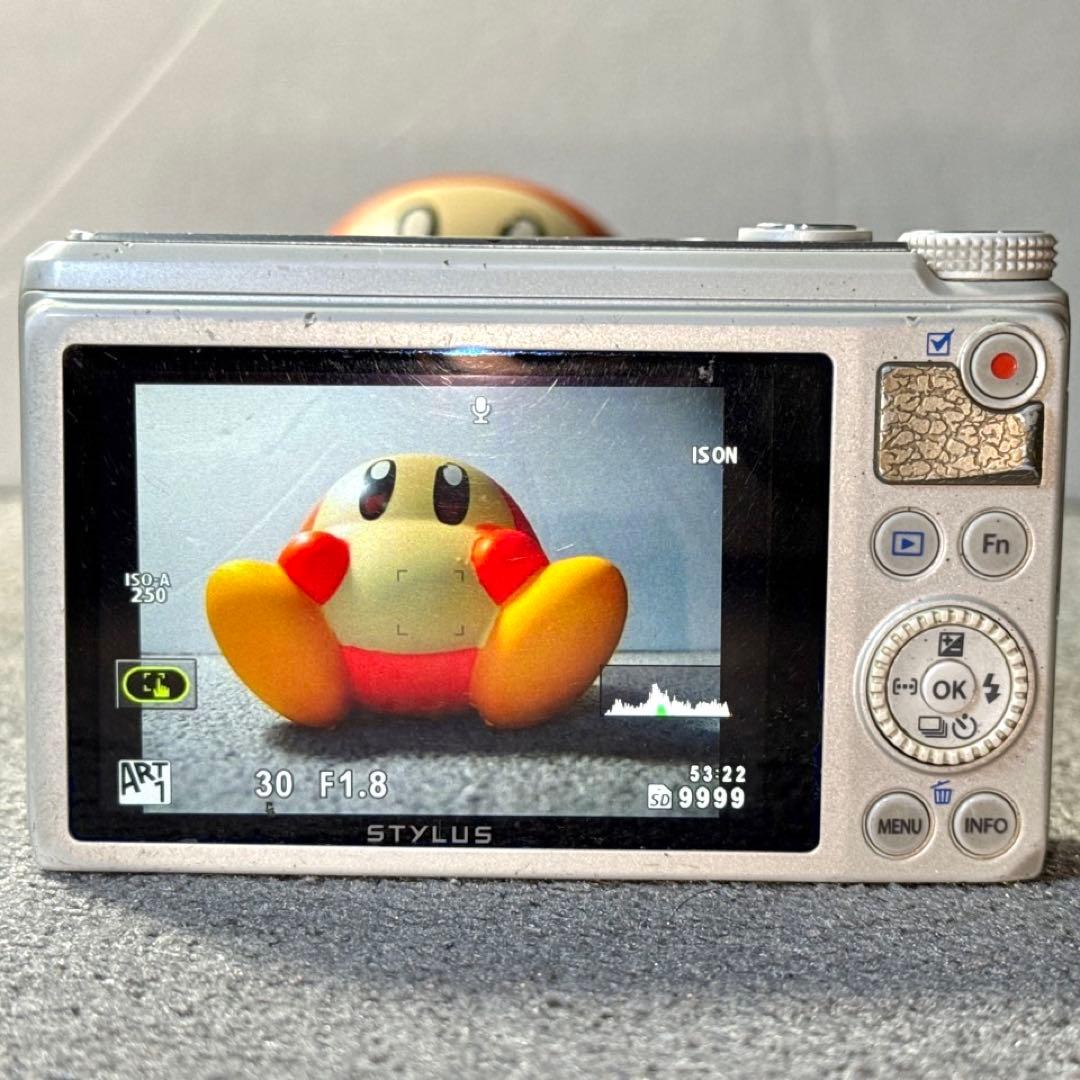 ☆動作OK OLYMPUS XZ-10 バッテリー＆SDカード付き