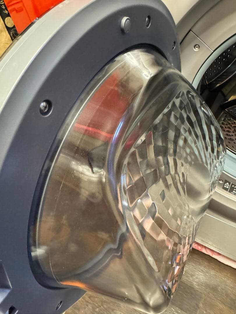 美品★送料込★2023年製 シャープ7kg ES-S7H-CLドラム式洗濯乾燥機