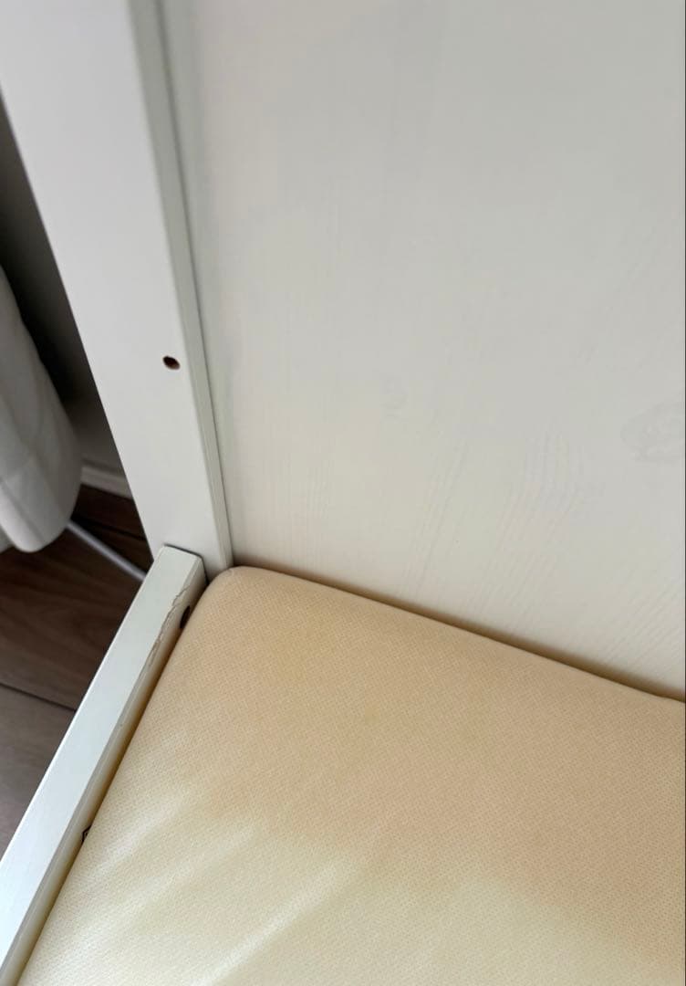 【IKEA】ベビーベッド（マットレス付き）スンドヴィーク