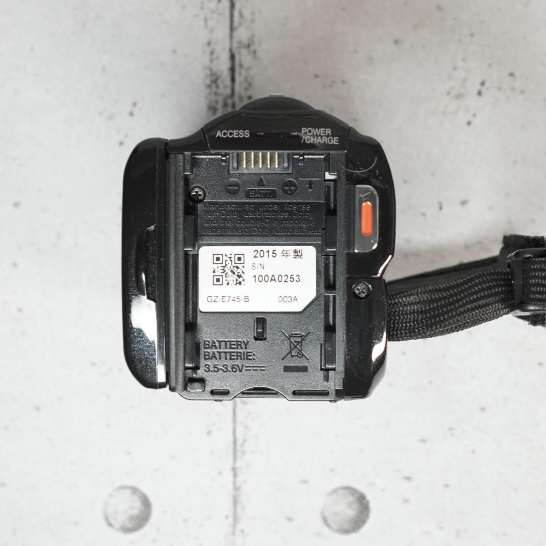 JVC ビデオカメラ Everio GZ-E745 ブラック