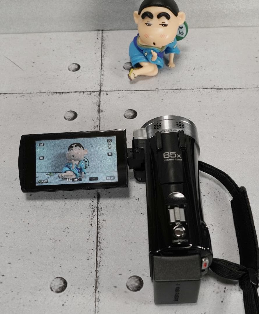 JVC ビデオカメラ Everio GZ-E745 ブラック