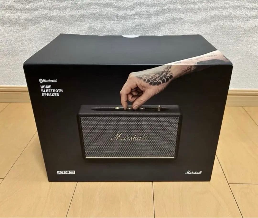 マーシャル】Acton 3 Bluetooth Black スピーカー