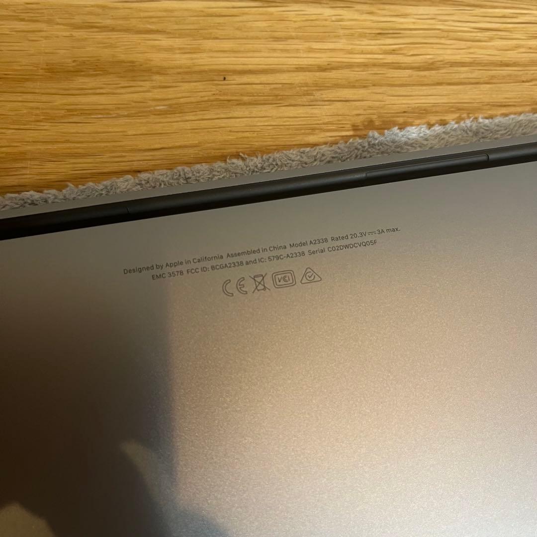 MacBook本体 M1 MacBook Pro 2020 512GB 8GB