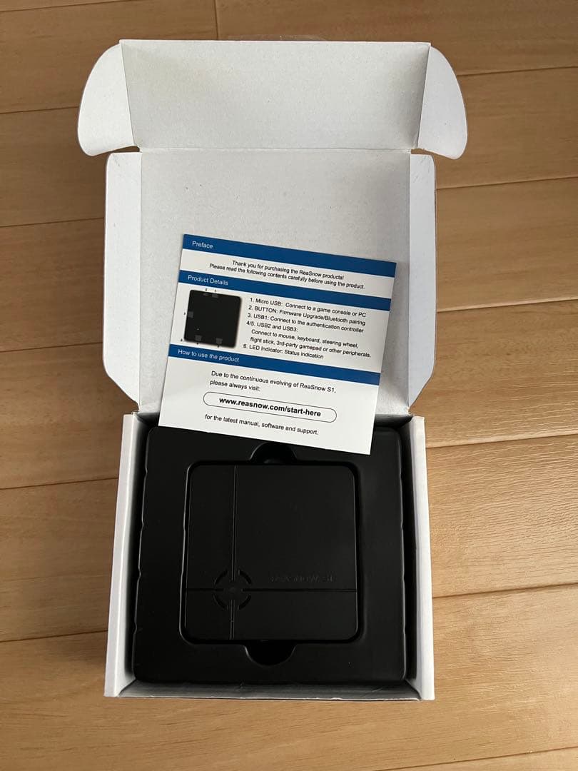 PC用ゲームコントローラー・コンバーター rea s1