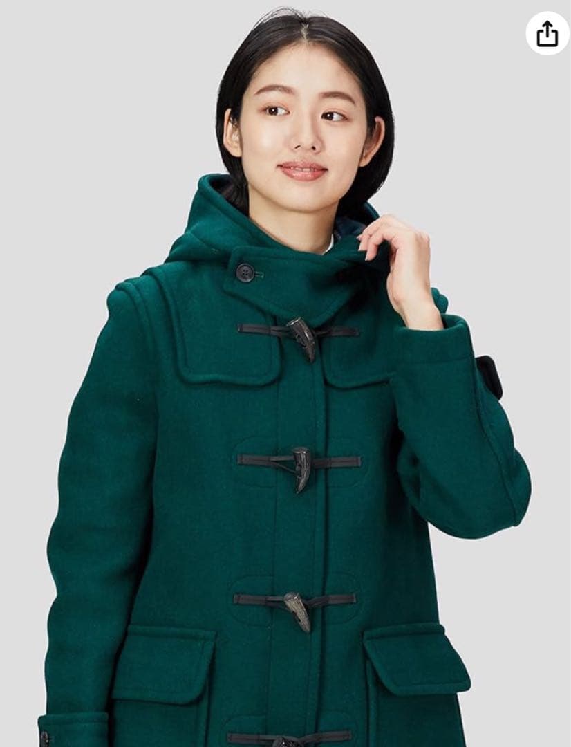 [ロンドントラディション] 未使用に近い英国製ロングダッフルコート