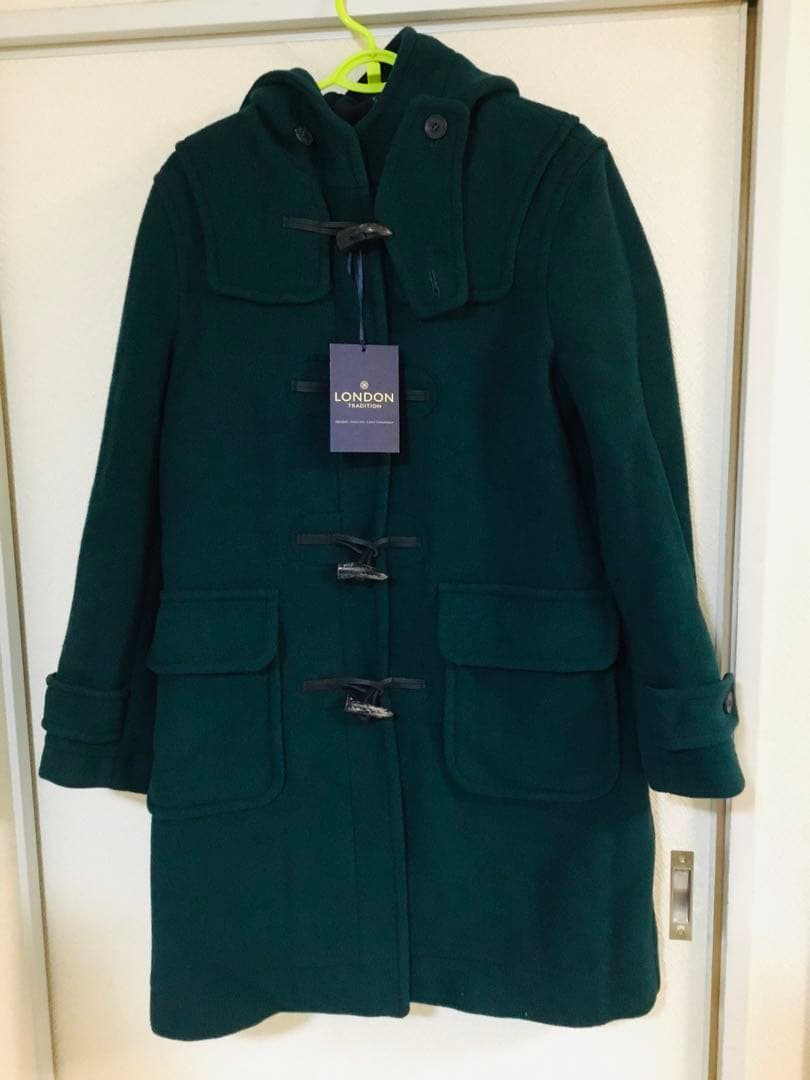 [ロンドントラディション] 未使用に近い英国製ロングダッフルコート
