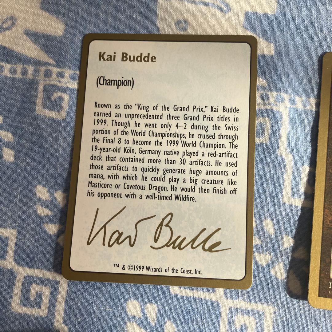 1999年ワールドチャンピオンシップカードセット