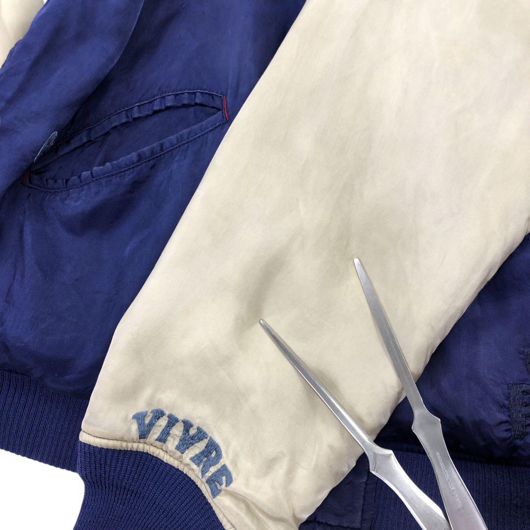 TIGRE BROCANTE スカジャン 風神 雷神 凱旋門 花火　L