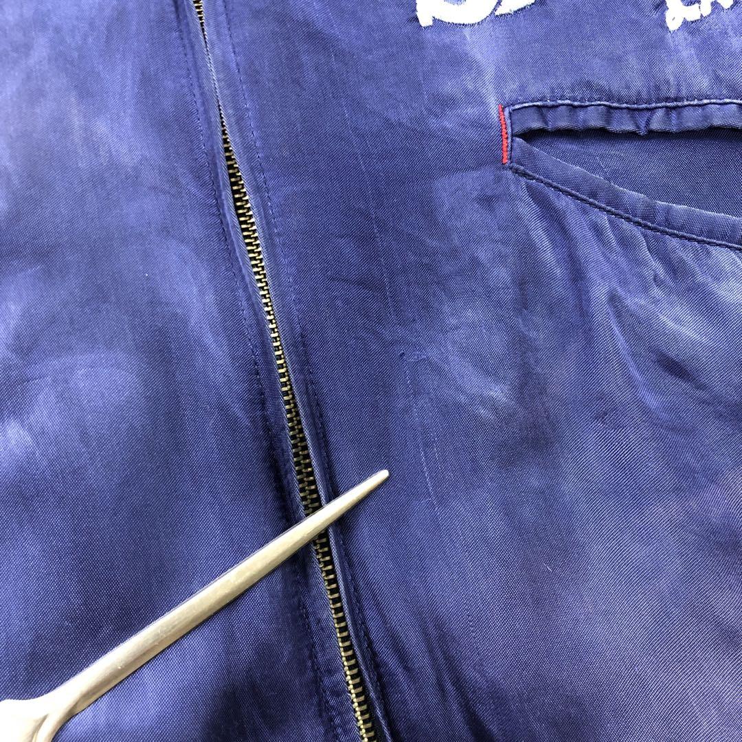 TIGRE BROCANTE スカジャン 風神 雷神 凱旋門 花火　L