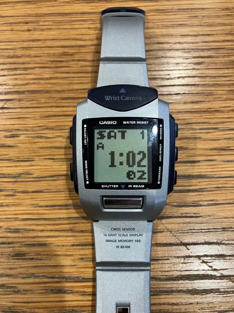 【希少・美品】CASIO カシオ Wrist Camera WQV-1