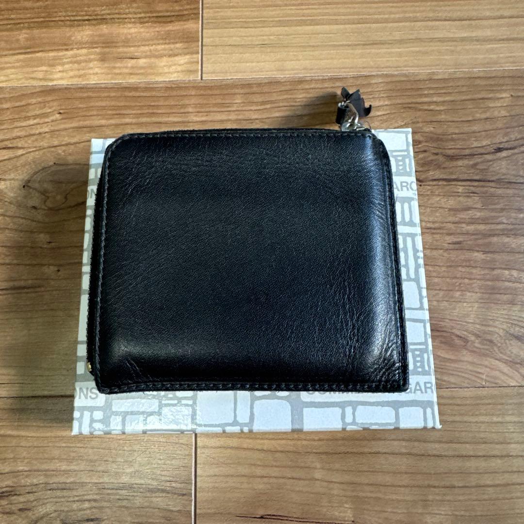 コムデギャルソンシルバーアイレットウォレット