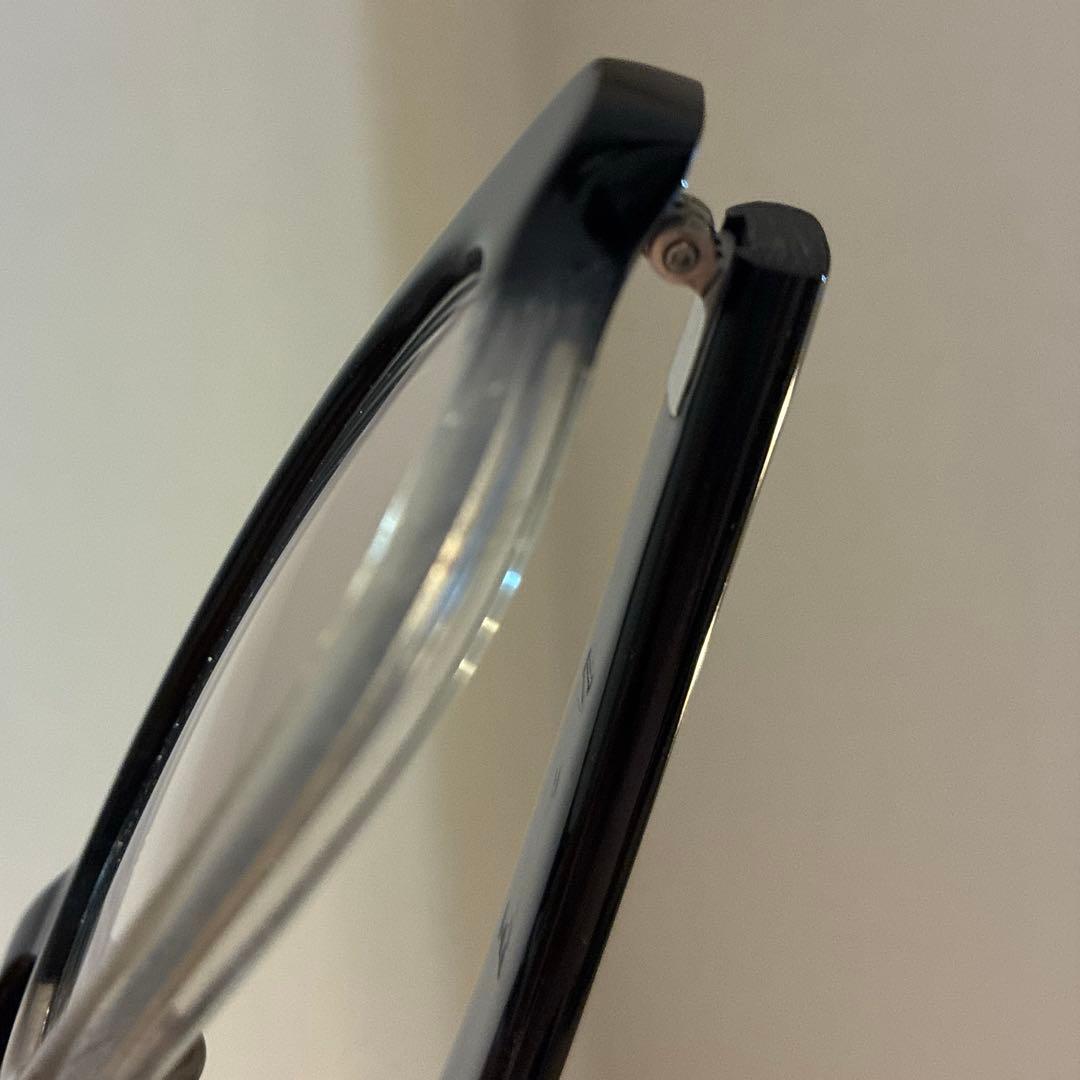 【希少】金子眼鏡 泰八郎謹製 exclusiveⅥ 黒×白