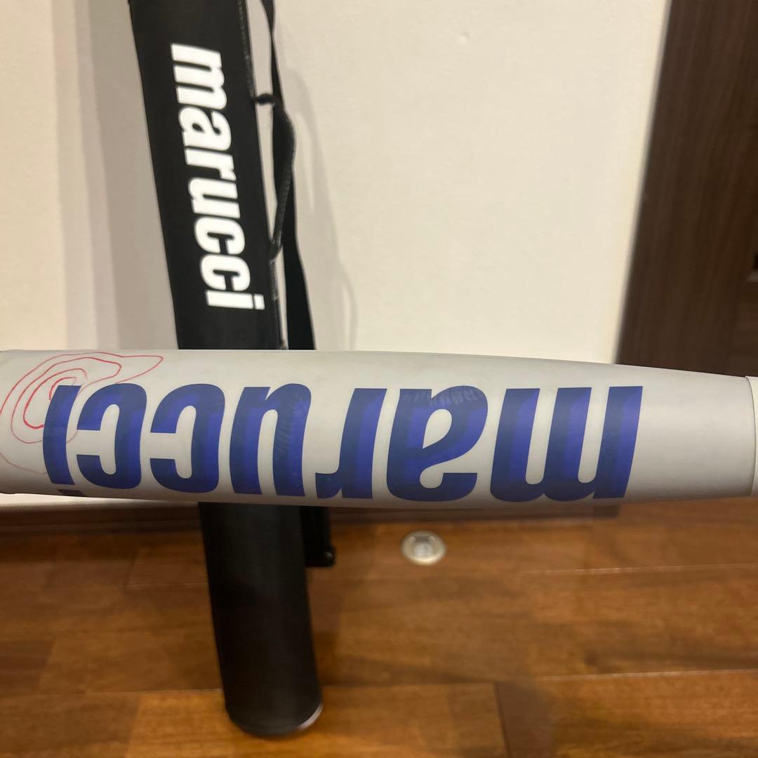 marucci KNM 軟式バット シルバー/ブルー